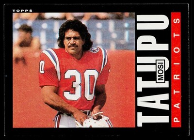 1985 Topps #333 Mosi Tatupu