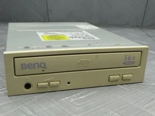 BENQ 656A Internal CD Rom Drive IDE 56X AUX Port Volume Control Buttons Beige