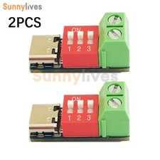 2x USB-C PD Trigger Board Modules PD/QC Decoy Board Fast Charge USB Type-C HOT