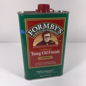 Formby's Traditional Tung Oil Furniture Finish Low Gloss 16 fl oz Discontinued
