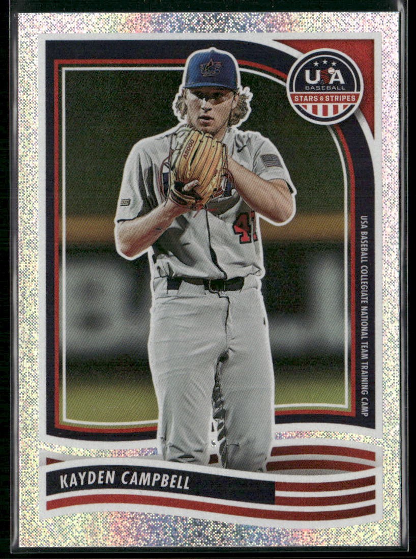 Kayden Campbell 2024 Panini Stars & Stripes USA Baseball Opening Day #174