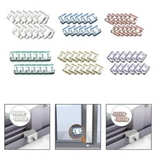 12 Pieces Screen Windows Clips for Children and Pet Protection Multipurpose