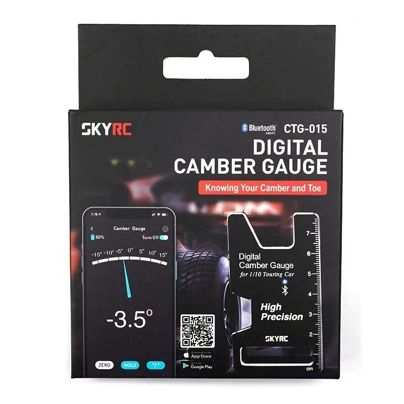 High Accuracy Digital Camber Gauge with USB-C Charging for RC Enthusiasts - Image 4 of 4