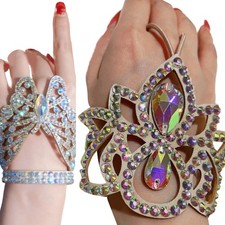 Rhinestones Wristband Bracelet Belly Dancing Bracelet Belly Dance Bracelets