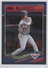 2018 Panini USA Baseball Stars & Stripes Longevity Ruby 192/249 Mac Guscette a2v