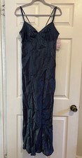 Women's Dresses Cocktail Party Blue/Green Iridescent Size Medium