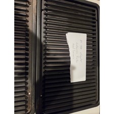 1985-1988 Chrysler Lebaron Turbo Hood Louvers Vents Black 4296274 Pair