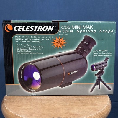 Celestron C65 MINI MAK WP 65mm Model 52235 Sporting Scope New In Box