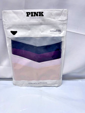 Victoria Secret Pink Collection -5 Pack- Hip Huggers Size Large New