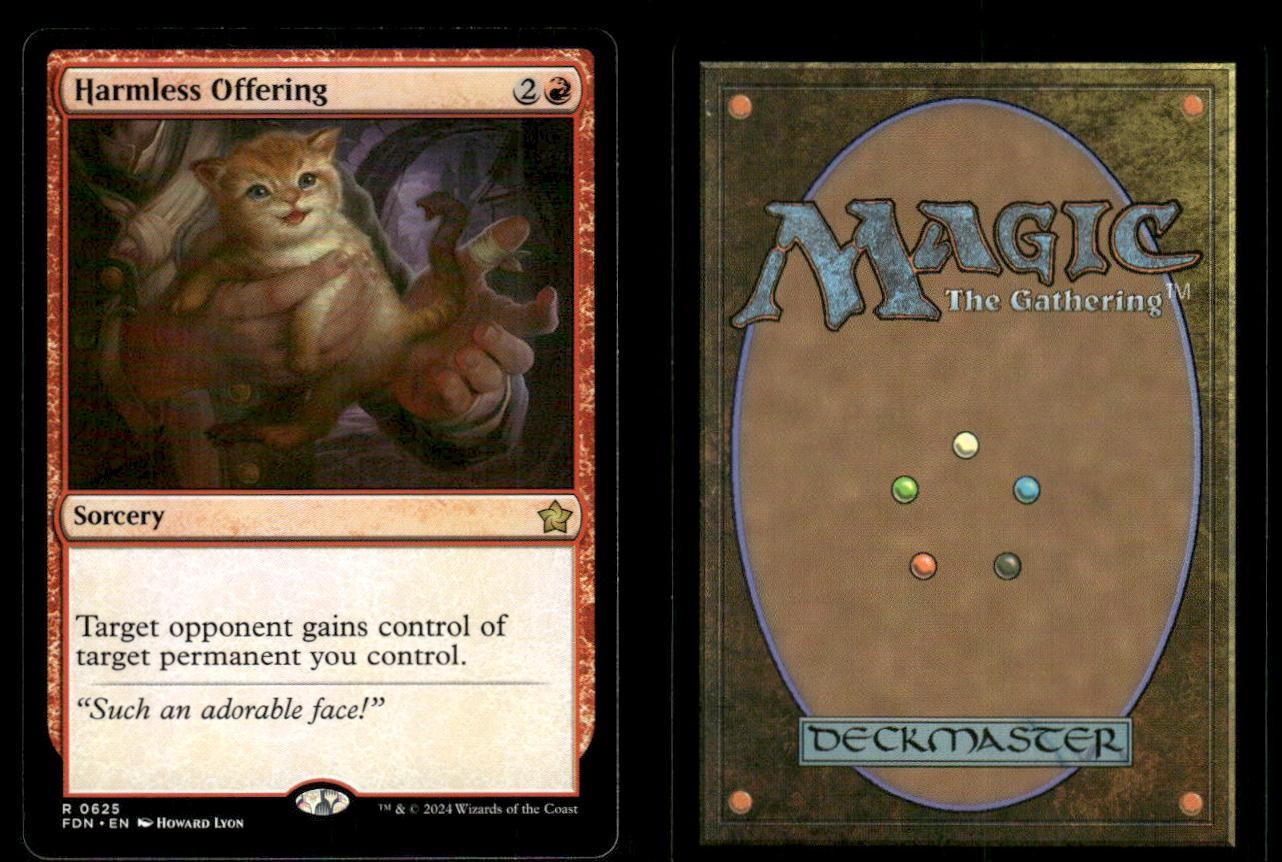 HARMLESS OFFERING 625 RARE FOUNDATIONS NM