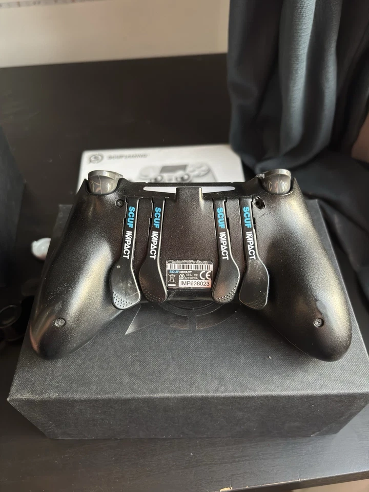 SCUF Impact Pro Controller PC/PS4 - 4 Paddles, Trigger Stops, Box - Faulty R2 - Image 3 of 4