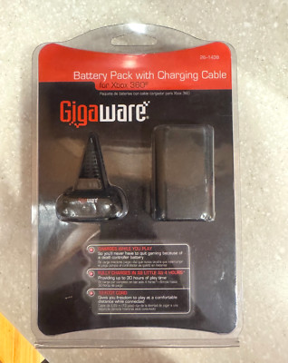 Gigaware Xbox 360 Wireless Controller Charging Cable
