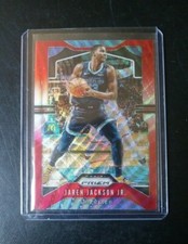 2019-20 Panini NBA Prizm #136 Jaren Jackson Jr Ruby Red Wave Prizm Card 2nd Year
