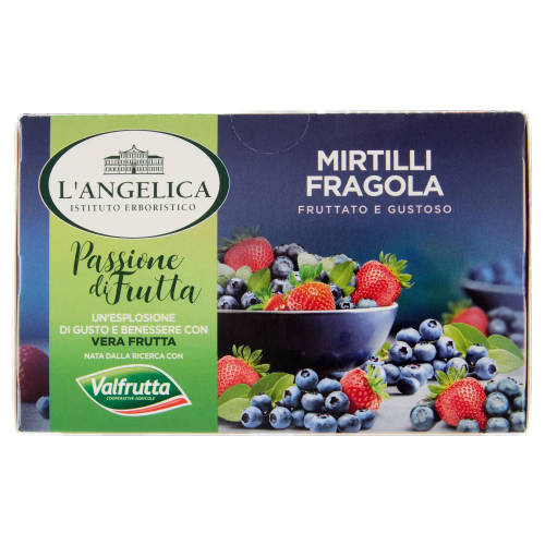L'Angelica Infuso Valfrutta Mirtilli e Fragola 15 Filtri