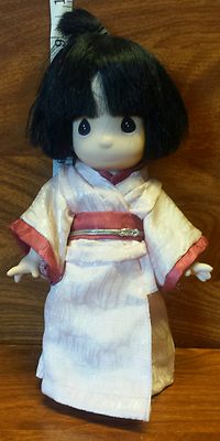 Vintage NICE  Precious moments MISU Japanese Doll Around the world Collectible 