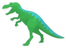 Sizzix Bigz Tyrannosaurus Rex Dinosaur die A11176 Retail 22.99 Cuts Fabric