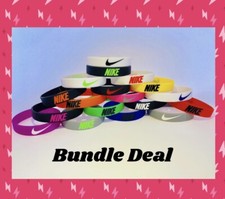 Nike Sport Baller Band Silicone Rubber Bracelet Wristband 25 pcs LOT MIX COLORS