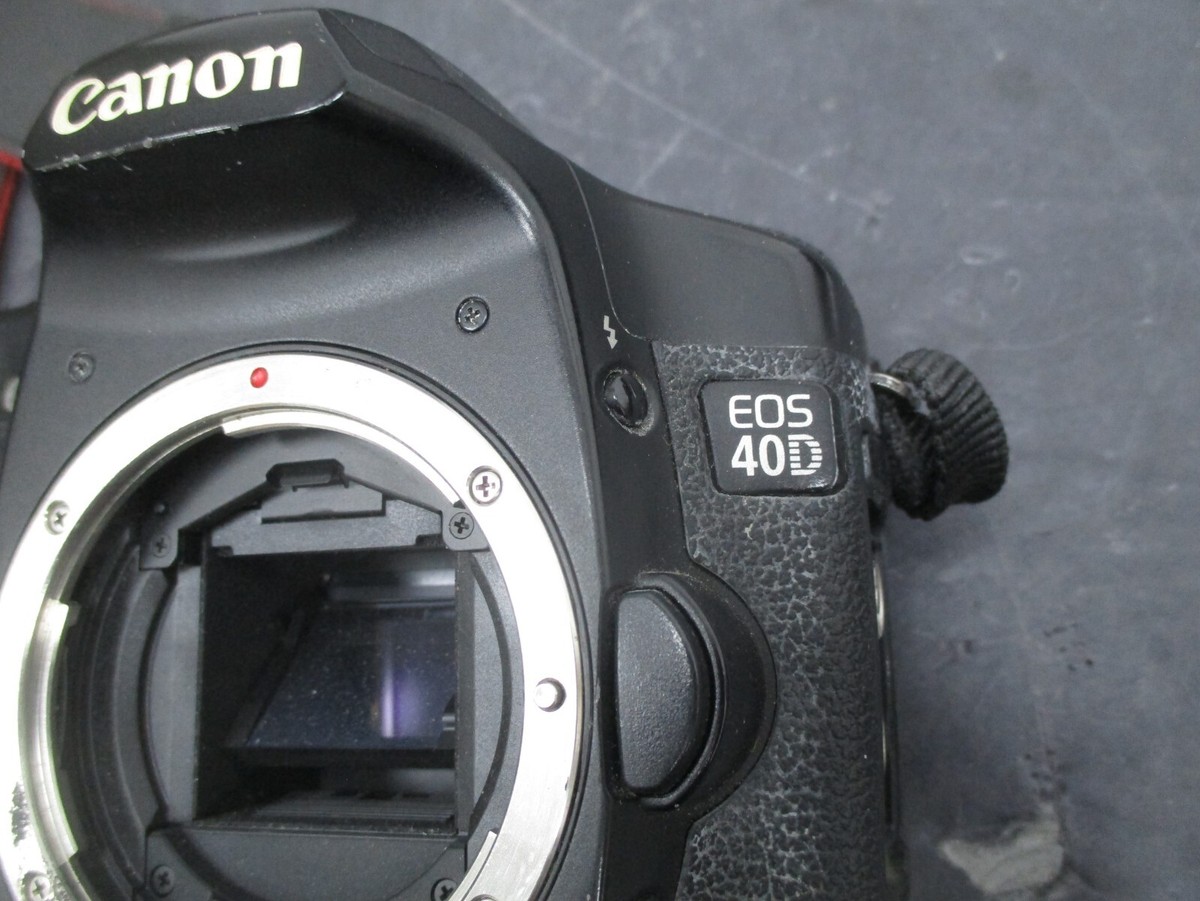 Canon DS126171 EOS 40D 10.1 MP Digital SLR Camera As-is Untested w