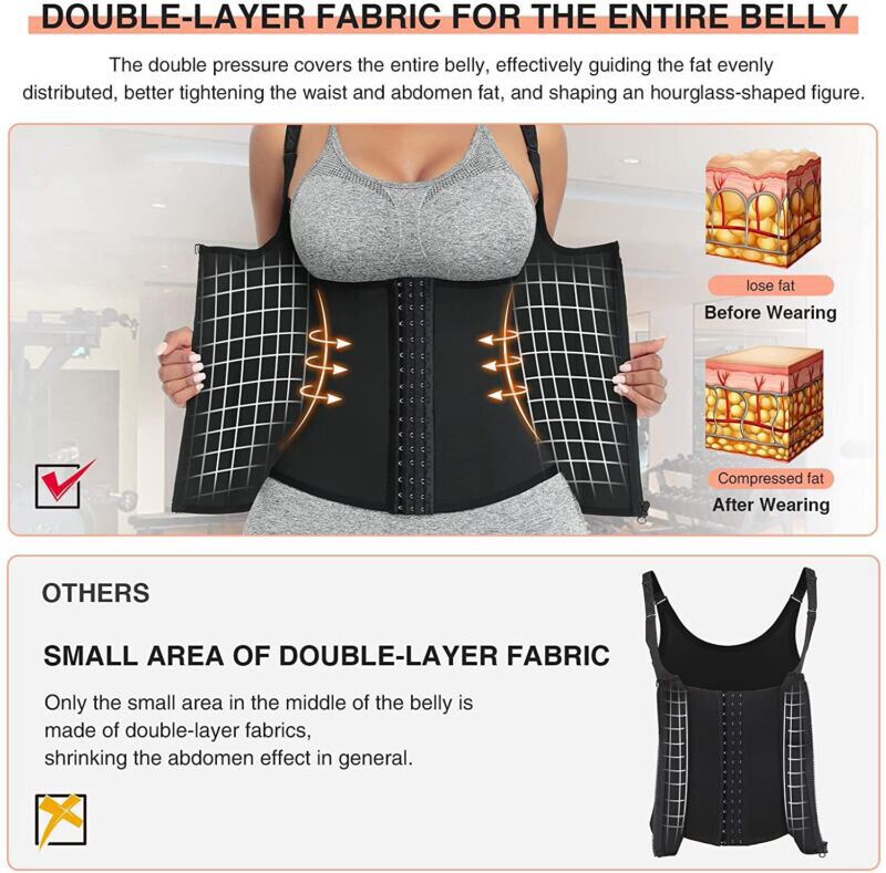 Fajas Colombianas Reductoras Y Moldeadora Shapewear Da Donna Per La Vita, Controllo Della Pancia, Push Corsetto Modellante Donna - Foto 5