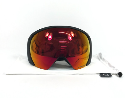 Oakley Snow Goggles Flight Path XL OO7110-0600 Matte Black with Prizm Torch GBL
