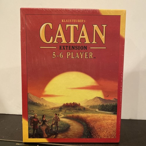 Klaus Teuber’s Catan ~Extension 5-6 Player New Sealed - Picture 1 of 5
