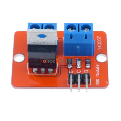 1/2/5/10PCS MOSF Button IRF520 MOSFET Driver Module for Arduino ARM Raspberry pi