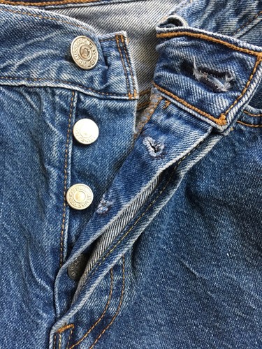 levis 501 leather patch