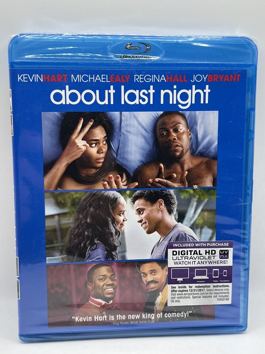 About Last Night Blu Ray Disc Kevin Hart New Sealed Michael Ealy