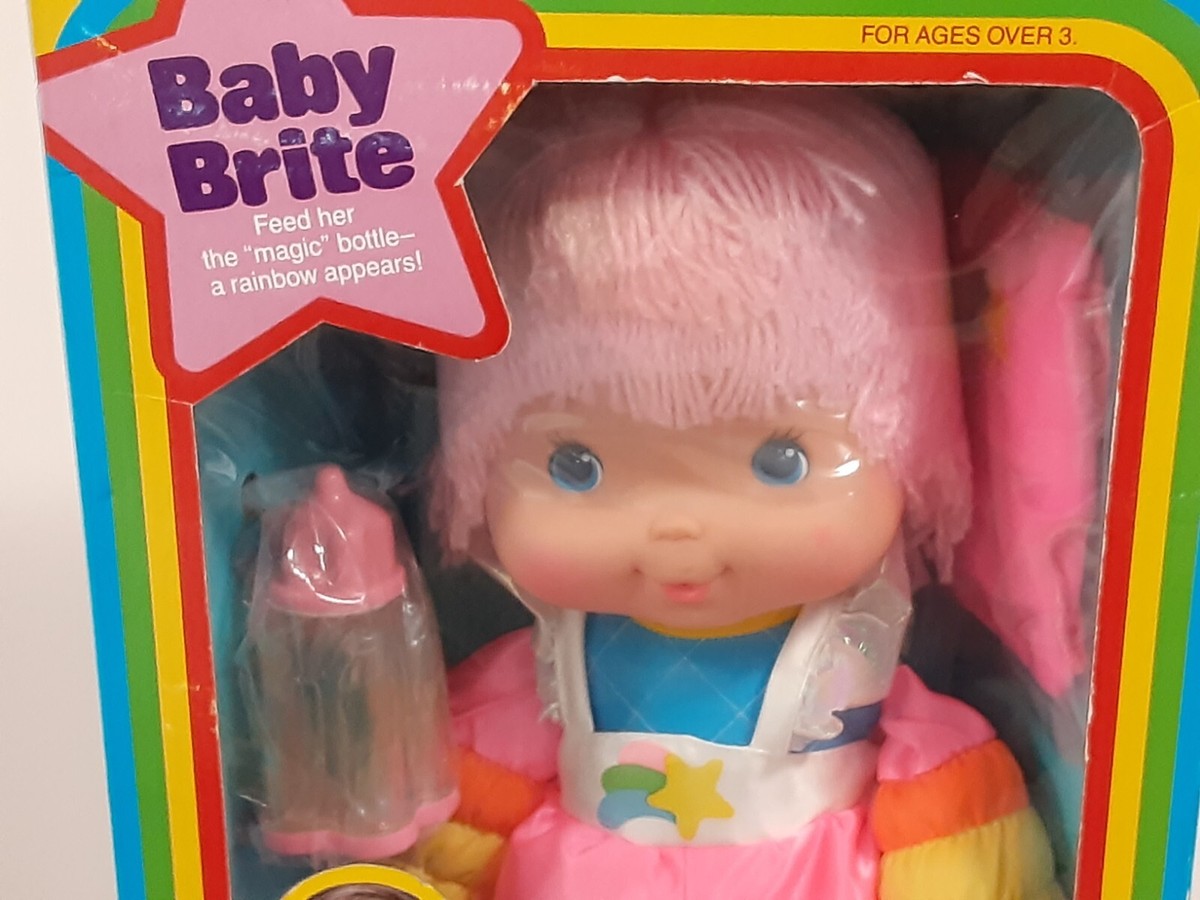 Rainbow Brite - Mattel - Poupée 35cm - Baby Brite / Bébé Brite (Boite USA