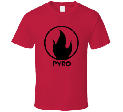 Team Fortress 2 Pyro Red Team Video Game Fan T Shirt
