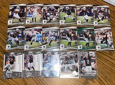 2022 Prestige Raiders Team Set Lot 17 Cards Adams Jacobs Waller Carlson XP /249