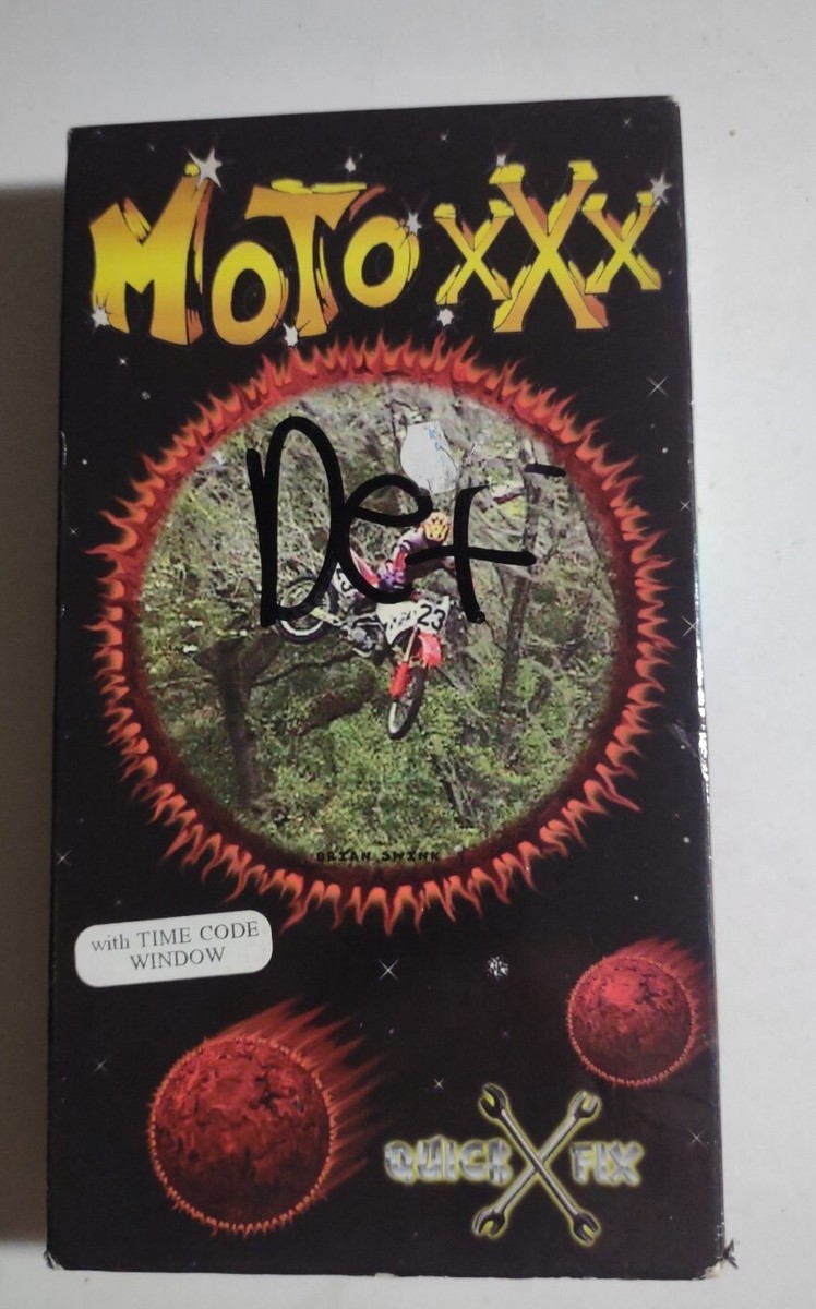 MOTO XXX One 1996 Vintage VHS Extreme Freestyle Motocross. | eBay