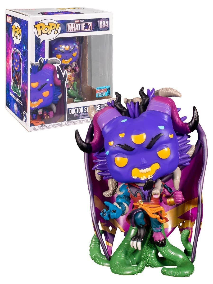 Funko Pop! What If? Doctor Strange Supreme Unleashed New