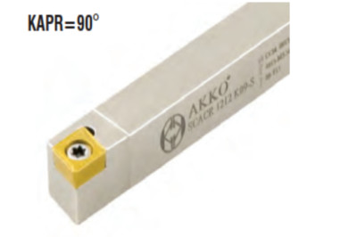 Akko SCACR 1010 K06-S Klemmhalter Langdrehen Swiss Type 10x10 für CCMT 0602..