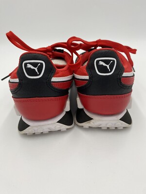 Puma 381739-01 Vintage Future Rider Double Men Size 7C Red  display picture 3