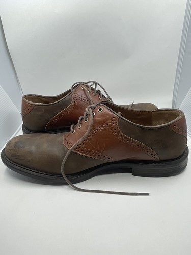 Johnston Murphy Shoes Mens 9M Brown Leather Lace Up Oxford Dress Footwear - Picture 7 of 8