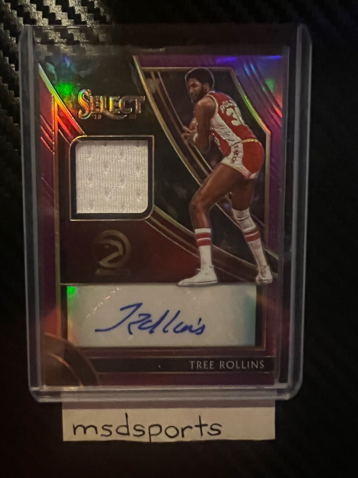 2019-2020 Panini Select Tree Rollins Jersey Auto #'d 21/99