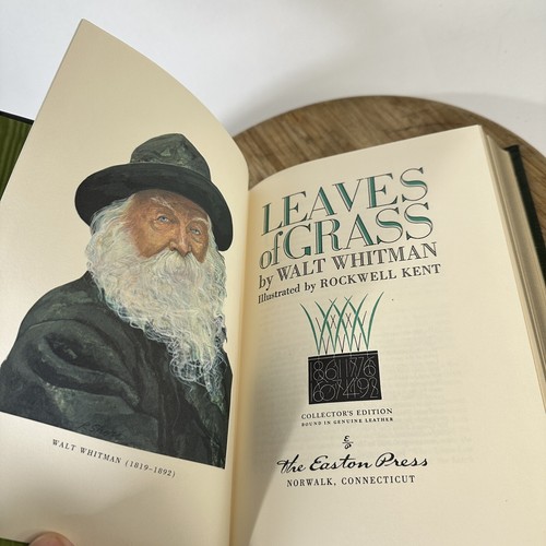Leaves Of Grass - Walt Whitman - The Easton Press - 1977 - Collector's Edition - Picture 7 of 9