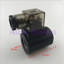 1X Inner Diameter 16mm Height 51mm Cartridge Valve Hydraulic Solenoid Valve Coil