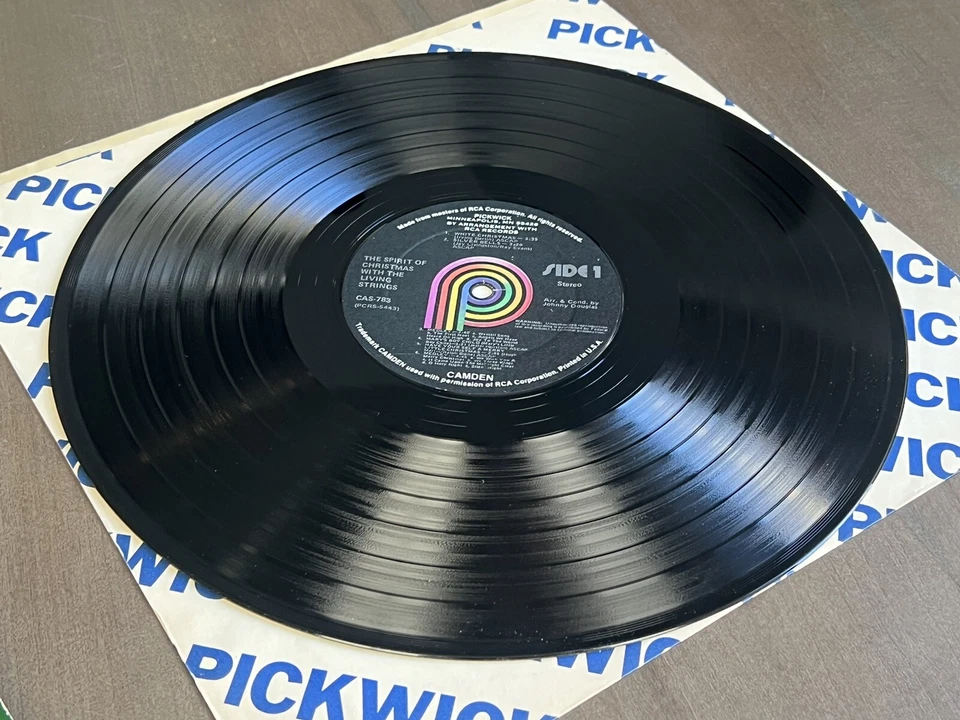 The Spirit Of Christmas With The Living Strings Vintage Vinyl LP MCA CAS-783 EX Foto 4 de 4