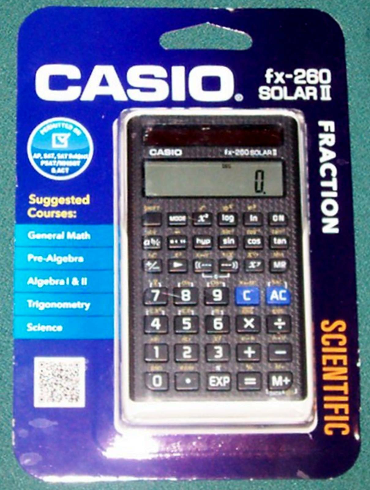 Casio Fx 260solar Scientific Calculator For Sale Online Ebay