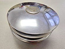 Set Of Used Porsche 356c 356sc 911 912 914-6 Chrome Hubcaps W Center Cap Nla 29 Set Of Used Porsche 356c 356sc 911 912 914-6 Chrome Hubcaps W Center Cap Nla 29