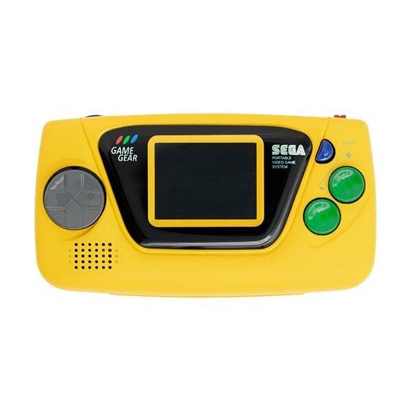 Game Gear Micro Yellow SEGA console portable retro gaming collector JAP - 3