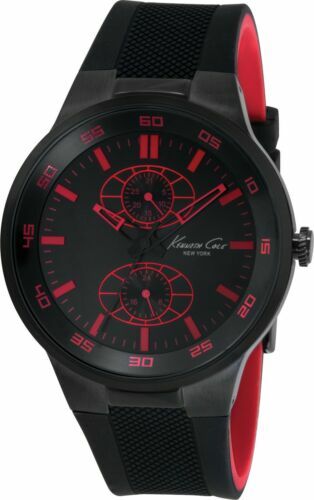 Kenneth Cole Men\'s KC3566 GunMetal Dial Stainless Steel Bracelet Barrel Watch Kenneth Cole Men main image 4
