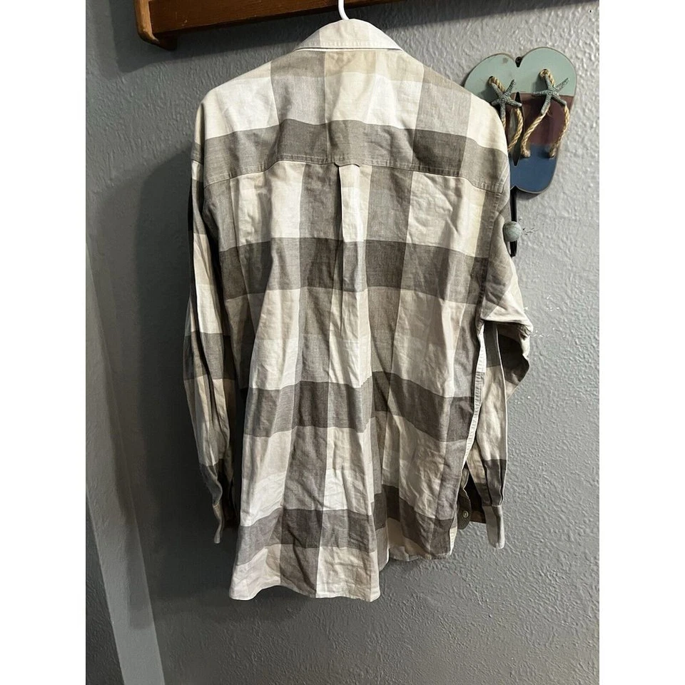 VINTAGE Chaps Ralph Lauren Shirt Mens Large Plaid Button Down - Image 3 of 4
