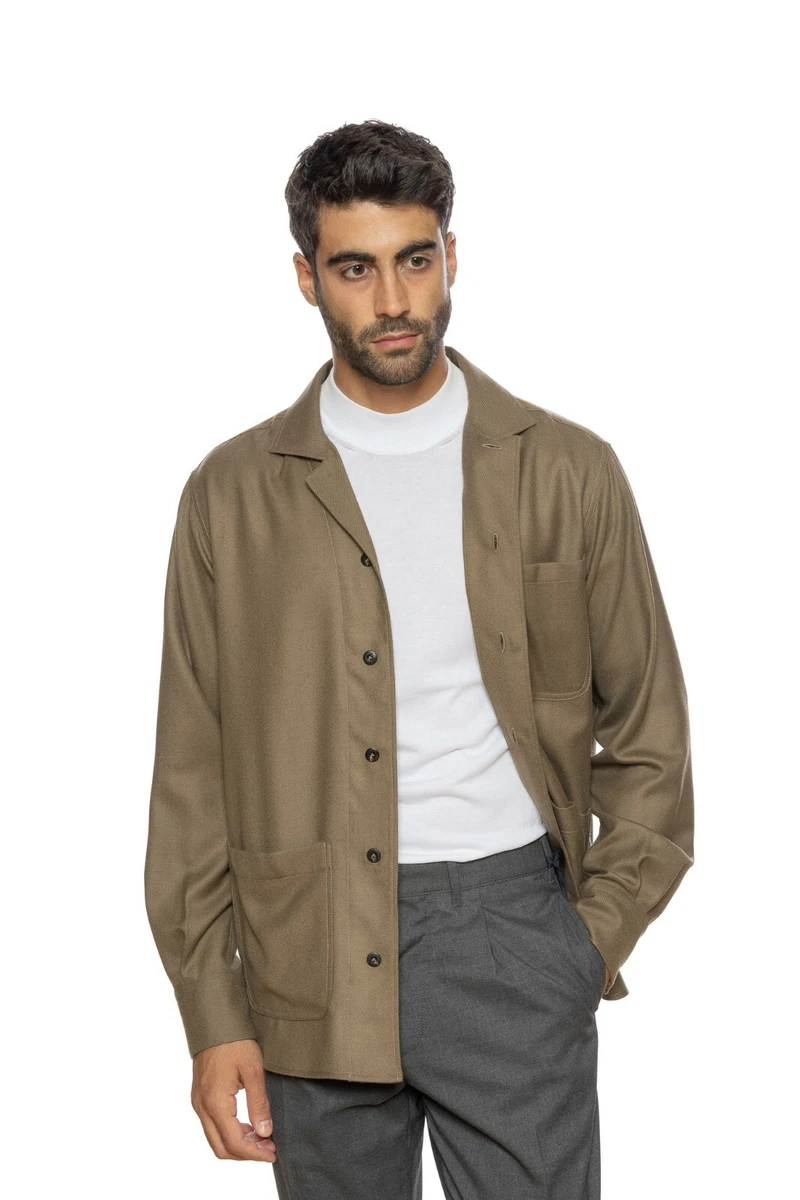 Green casual shop jacket