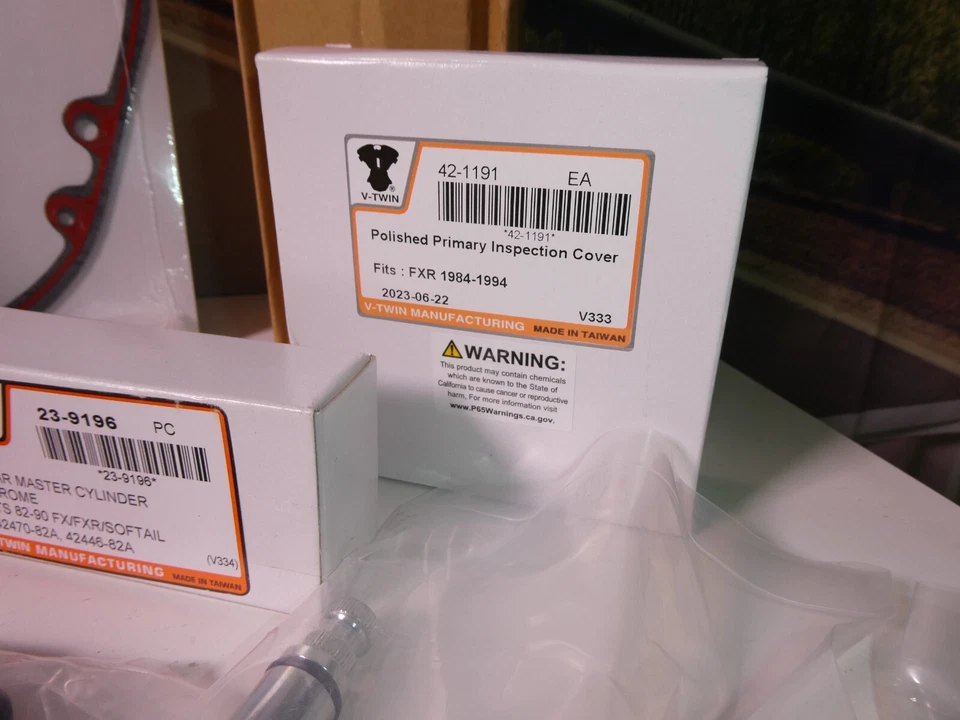 Kit de controle de pé médio Harley FXR EVO Super Glide FXLR 1983-1986 V-Twin 22-0906 X2 - Imagem 4 de 4