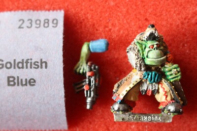 Games Workshop Warhammer 40k Snakebite Boss Nob Ork Warboss Metal Figure Orks A1
