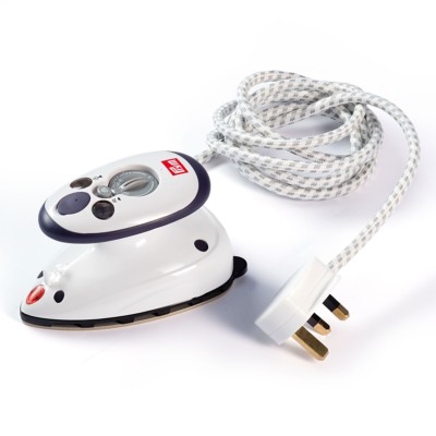 PRYM MINI STEAM IRON, TRAVEL IRON, UK PLUG, 611 916