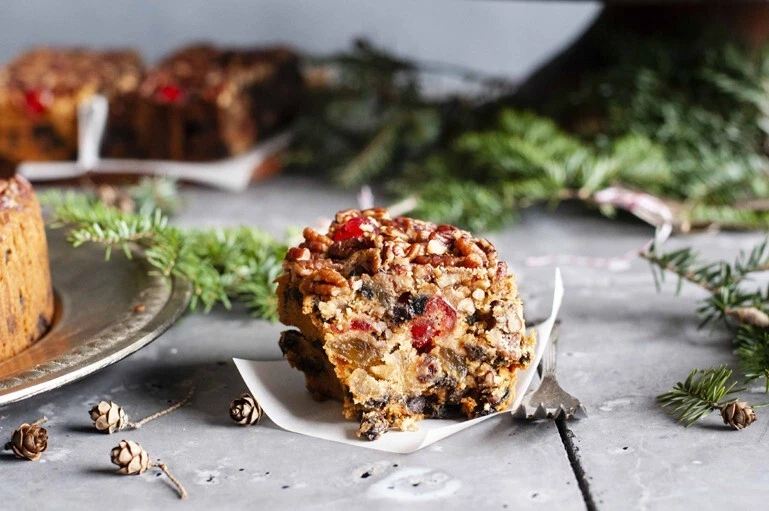 Jane Parker Classic Light Fruit Cake 48 Ounce Fruitcake FRESH FREE SHIPPING! - Image 4 of 4